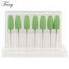7pcs Silicone Nail Drill Bits Milling Cutter Drill Bits for Manicure Machine Accessories Grinder Cuticle Files Burr Buffer Pedicure