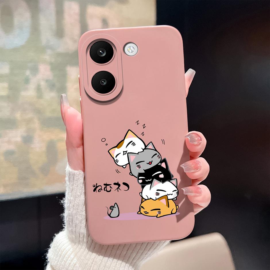 Для Xiaomi Poco X8 Pro X8 Pro Max Чехлы Цветное Сердце Защита от падения Художественный Защитный Чехол Для PocoX8Pro PocoX8ProMax Задняя Крышка