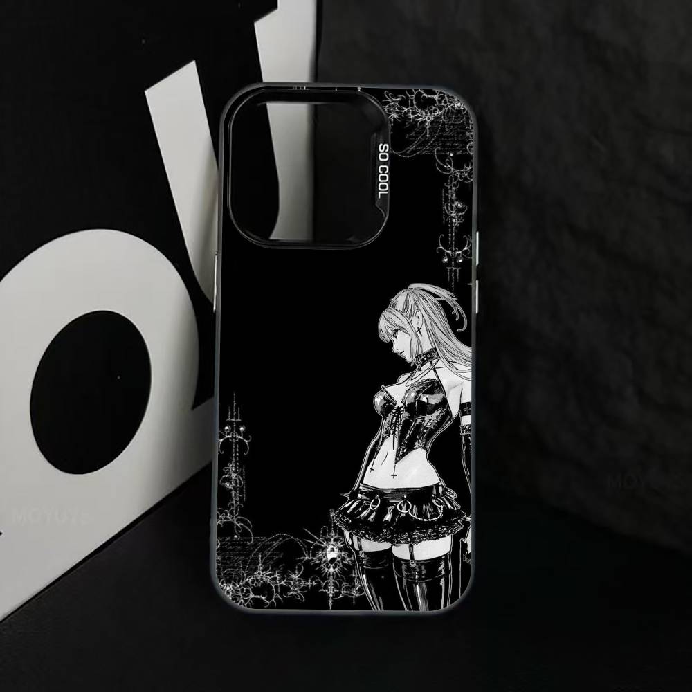 Чехол для телефона Миса Аманэ для iPhone 17,16,15,14,13,12,11 Plus,Pro Max,XS, Цветной Серебристый Чехол для телефона Funda Cover