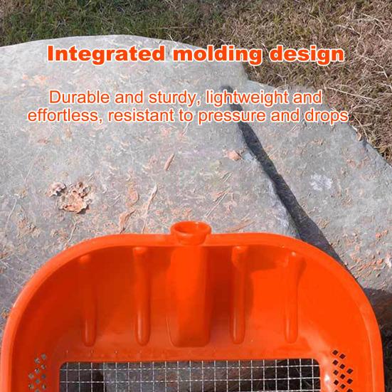 Садовое сито для почвы, простое в использовании фильтрующее сито для почвы, металлическая сетка для сита для сельского хозяйства