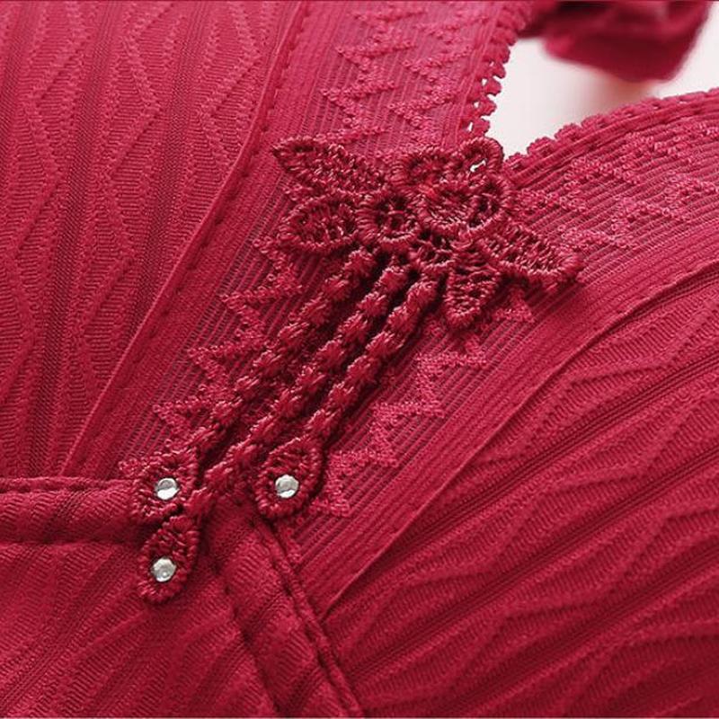 Женское тонкое нижнее белье большого размера из чистого хлопка, антипровисающий бюстгальтер без стального кольца, дышащий сексуальный модный бюстгальтер с принтом