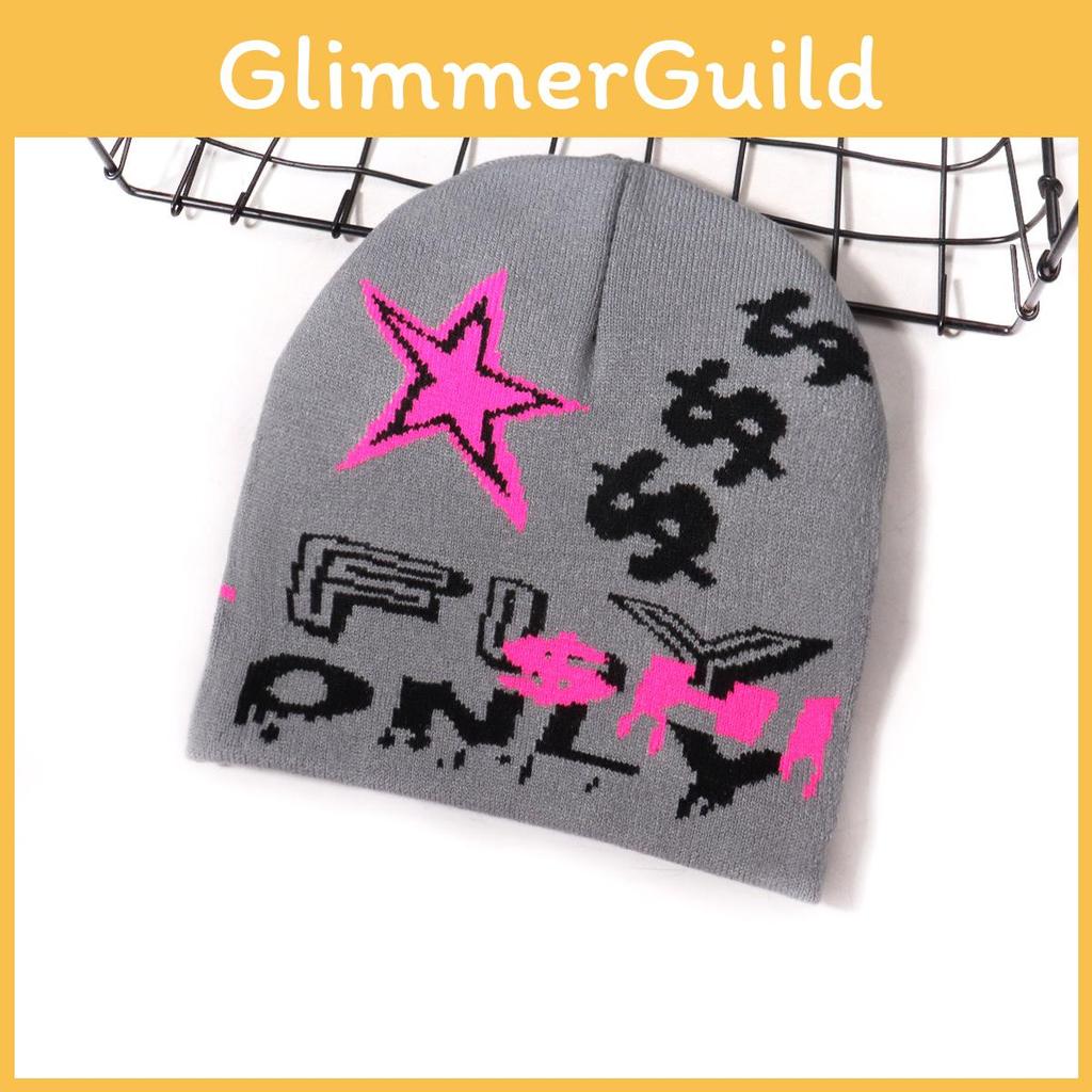 Unisex Knitted Beanie With Letter Graphics For Casual Wear And Cold Weather