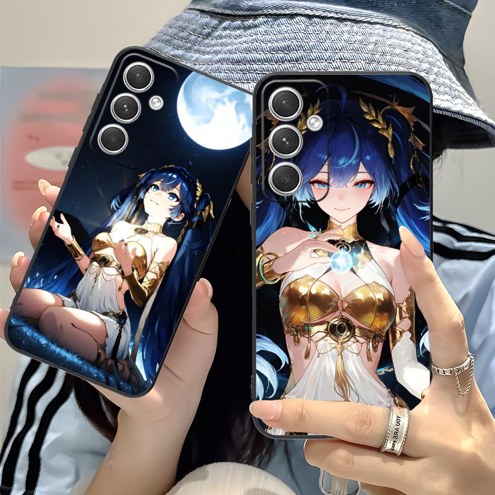 Wuthering Waves Luno Phone Case for Samsung Galaxy S26 S25 S24 S23 S22 S21 S20 Note20 Plus FE Ultra Colorful Cover Cover Luxury