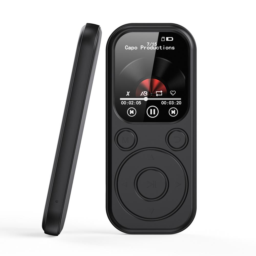Портативный MP3 MP4 плеер Bluetooth 5.4 музыкальный плеер мини-динамик поддержка FM-радио диктофон электронная книга