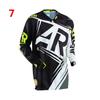  2022 cycling suit printed universal off-road motorcycle suit long-sleeved breathable top summer men's spot