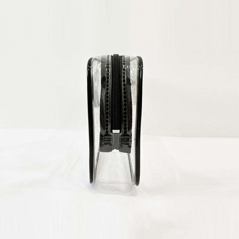 Прозрачная косметичка из ПВХ для женщин на молнии, прозрачные косметички, косметичка для путешествий, органайзер для хранения туалетных принадлежностей для ванной, моющийся мешок