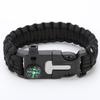 Seven-core Umbrella Rope Woven Five-in-one Bracelet Compass Survival Hand Rope Outdoor Mountaineering Camping Emergency Life-saving Bracelet