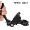 Handlebar Drum Lever Fit Aluminum Alloy Snap Back Type Leve Left/Right Set For KLX CRF XR50-250 Motorcycle Clutch Brake Lever Foldable