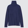 Uniqlo Футболка-водолазка с длинным рукавом из флиса Japan HeaTTech 