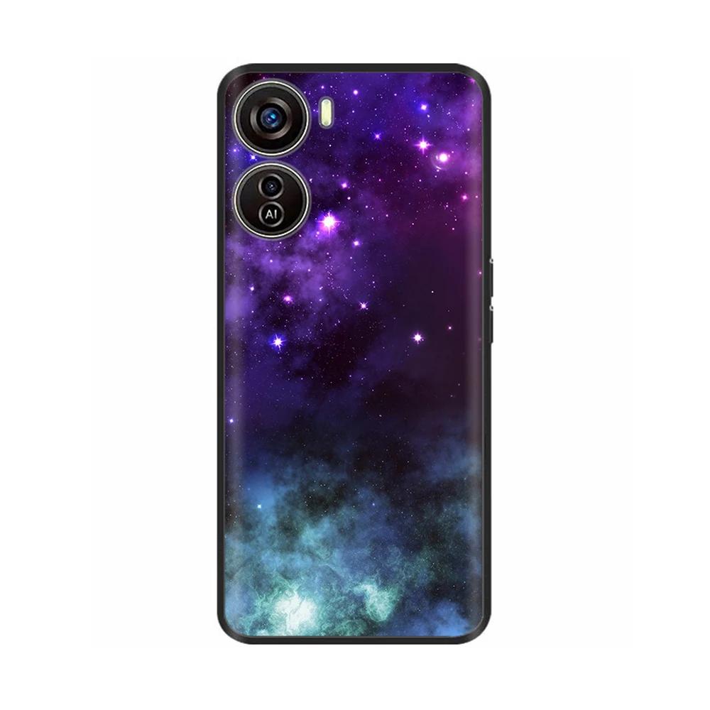 Чехол для ZTE Blade V50 Design 5G Мягкий силиконовый чехол для телефона для ZTE Blade V50 Design 4G 5G Ударопрочный корпус Задняя крышка Coque