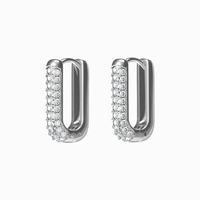 Stainless Steel Water Drop Vvs ZIRCON Bulk Dg Womens Star Letter Unique Trendy Elegant Earring