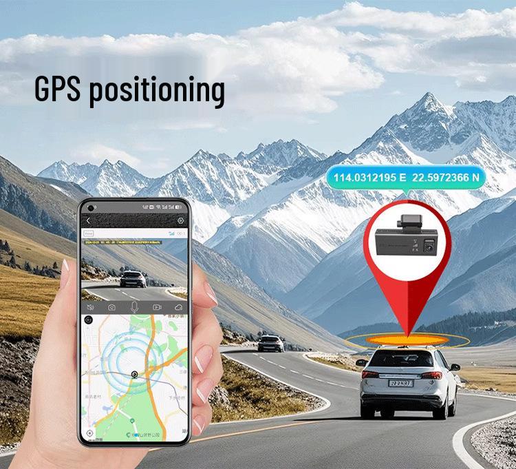 4G видеорегистратор с двумя камерами, датчиком радара, GPS и удаленным мониторингом