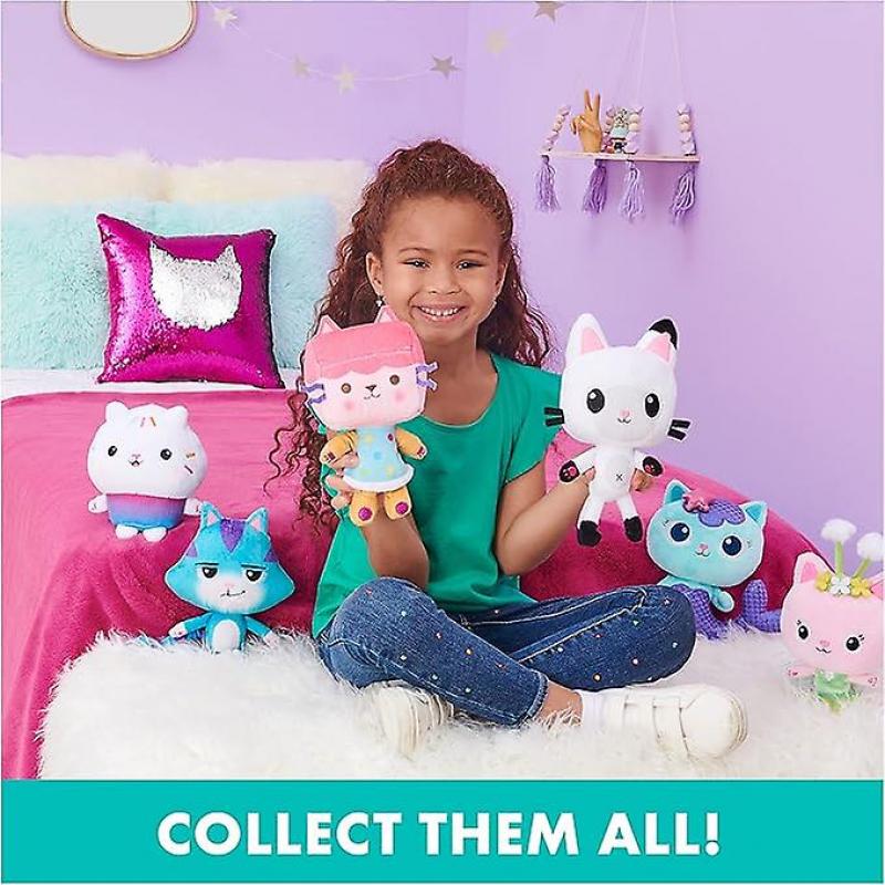 Playhouse, 7 inch (about 17.8 cm) Kitten Fairy Purr-ific Plush Toy, for ages 3 and up
