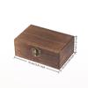 New Vintage-Inspired Boxes With Lid Square Hinged Jewellery Craft Storage Box For Home Decoration DIY Hand-Made Mother's Day
