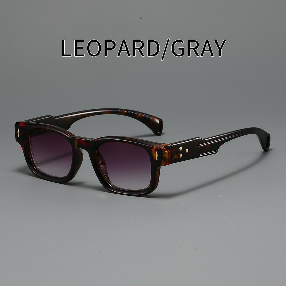 Мужская мода Новые очки для дальнозоркости Нейтральная мода Большая оправа Квадратные солнцезащитные очки для чтения Роскошные Новые солнцезащитные очки для чтения +4.0