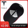 Автомобильная наклейка Tesla Новая мода Унисекс Вышивка Бейсболки Регулируемые повседневные шляпы для улицы Шляпа от солнца для Tesla Model 3 S X