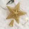 Shining Tree Topper Stars Five-pointed Star Christmas Tree Ornaments  New Year