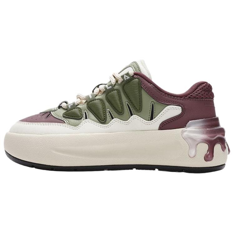 Fila Морковь 1 Удобные Мягкие Прочные Низкие Кеды Женские Кроссовки Фиолетовые F52W531298FNA