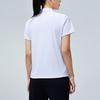Anta Серия Training Однотонная футболка-поло с логотипом Женские футболки-поло Чисто-белый 162327111-1