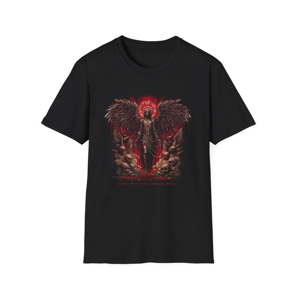 Футболка «Ангел со струпьями на крыльях» – Футболка эпохи Antichrist Superstar