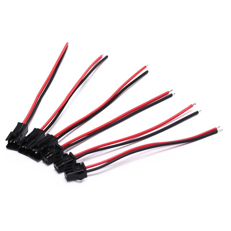 10 пар 10 см длиной JST SM 2Pins штекерный/женский разъем провода быстрый соединитель