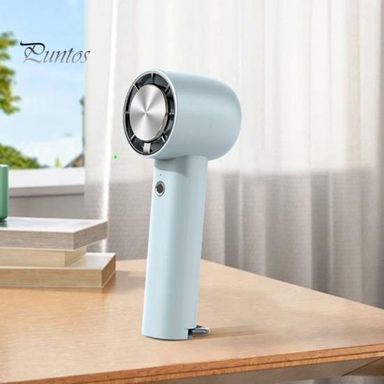 Ручной вентилятор с мощным потоком воздуха, компактный дизайн, портативный, работающий от USB-аккумулятора, 3 скорости, охлаждающий вентилятор, охладитель воздуха