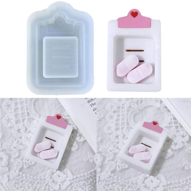 Resin Shaker Mold Quicksand Casting Epoxy Mold Resin Jewelry Molds Hollow Case Folder Mold for Pendant Crafts