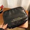 Portable Cosmetic Bag Large Capacity Toiletry Bag Fashion Makeup Bag  Women
