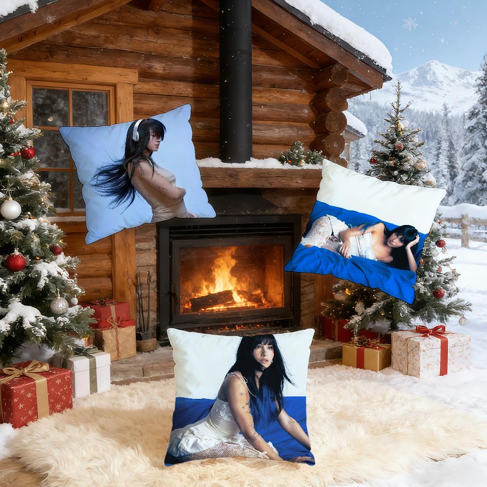 AAitana Singer OOcana Cuarto azul cushion cover Home Bedding Sofa living Room pillowcase Simple Soft Skin Cushion Cover