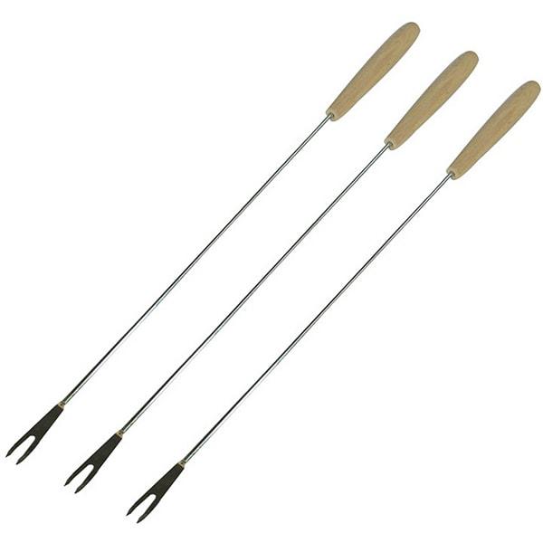 Captain Stag Captain Stag Ug 3213 [bbq Grill Fork 35cm 3 Piece Set]