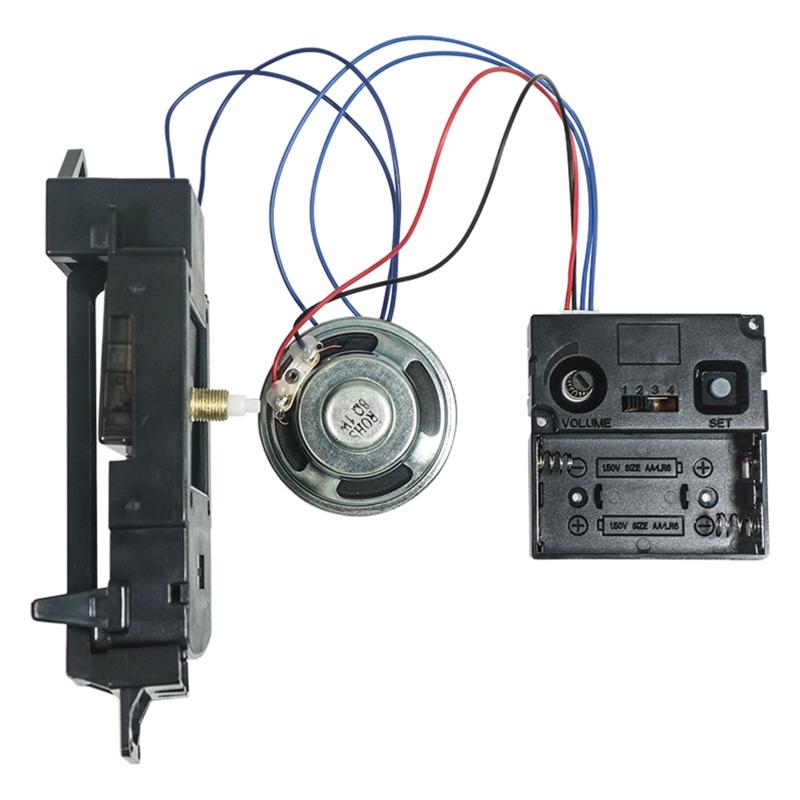 1 комплект, комплект для настенных часов, набор для ремонта часов, винтажные часы, сделай сам, кварцевый механизм, указатели, музыкальная шкатулка, вал 17 мм