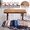 Бархатная длинная подушка для скамьи, мягкая подушка для табурета, утолщенный деревянный коврик для дивана, садовые скамейки, длинная мягкая деревянная подушка для скамьи
