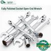 SATA 47601-47606 Полностью полированный рожковый гаечный ключ для ремонта автомобилей