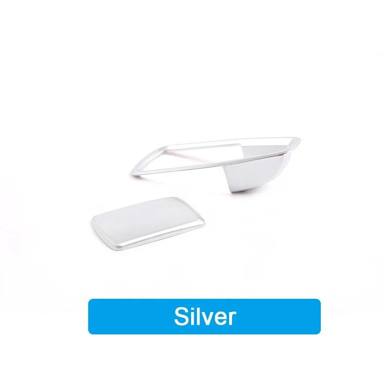 2 шт., ABS, автомобильный второй пилот, перчаточный ящик, декоративная рамка, накладка, внутренние наклейки для BMW 3 серии G20 G28-21, автоаксессуары