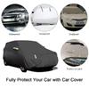 Outdoor Protection Full Car Cover Snow Cover Sunshade Waterproof Dustproof Exterior Car Accessories For Mazda CX-3 CX3 2014-