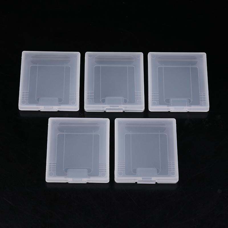 5 шт. Прозрачный кейс для игрового картриджа для Gameboy Advance Gba Gbc Пластиковая пылезащитная коробка-крышка для Gameboy Color Pocket