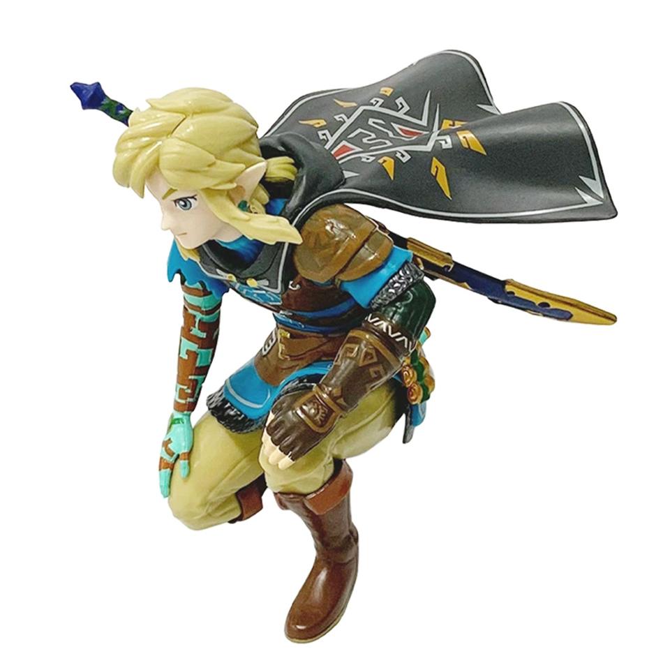 12Cm The Legend Of Zelda Anime Figure Link Treasure Box Monster Anime Figure Toys Action Figurine Model Collection Doll Toy Gift