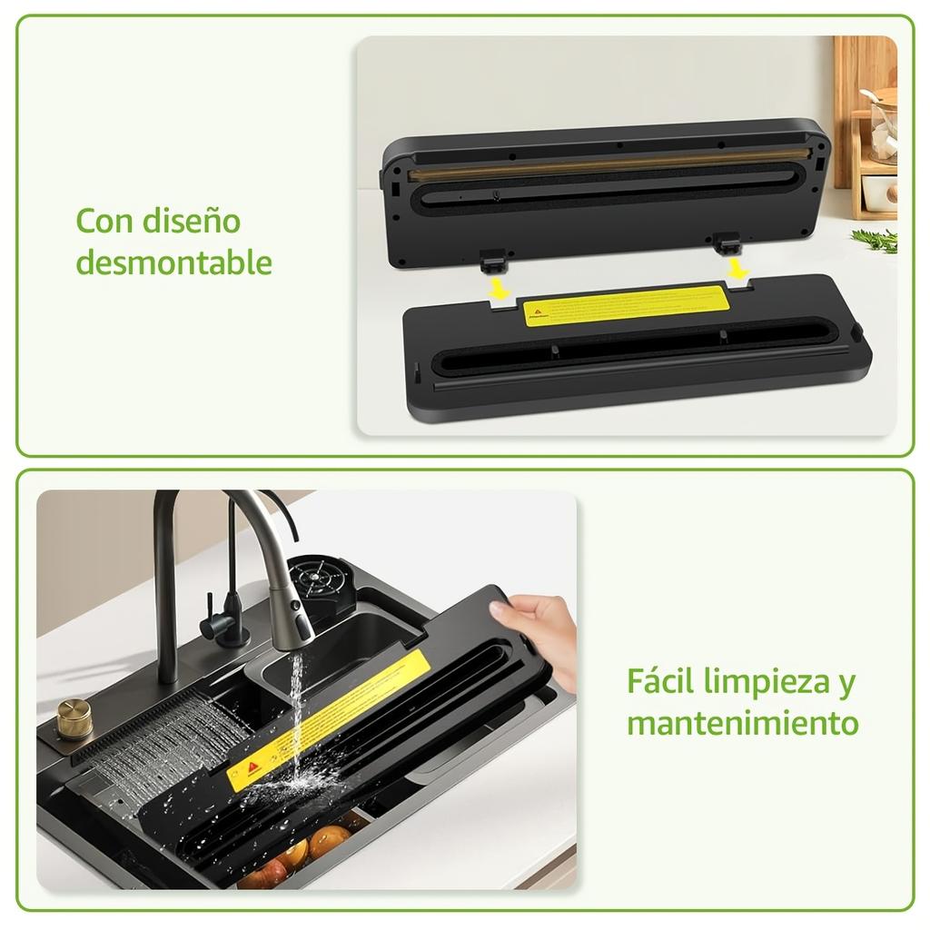 80KPa Powerful Vacuum Sealer – Multi-Functional Food Saver for Fresh & Liquid Foods, Includes 20 Bags, Fast Automatic Sealing less
