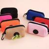 Outdoor Dog Poop Bag Dispenser with Storage Pouch