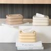 Кремовая симпатичная коробка для салфеток, керамический скандинавский чехол для салфеток для лица, держатель для салфеток, органайзер для дома, гостиной, обеденного стола, декора, подарка