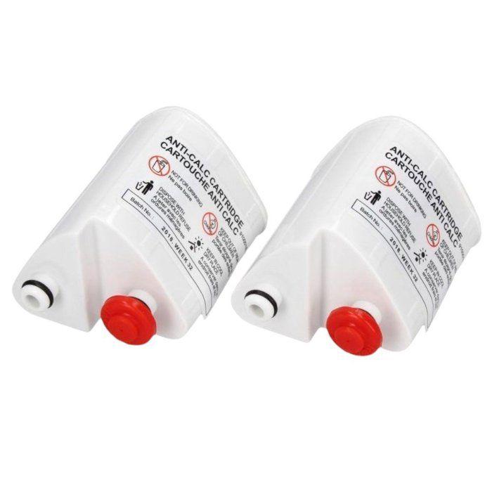 Картридж против накипи - CALOR, ROWENTA - Набор из 2 шт. - Совместим с несколькими моделями - Система защиты от накипи