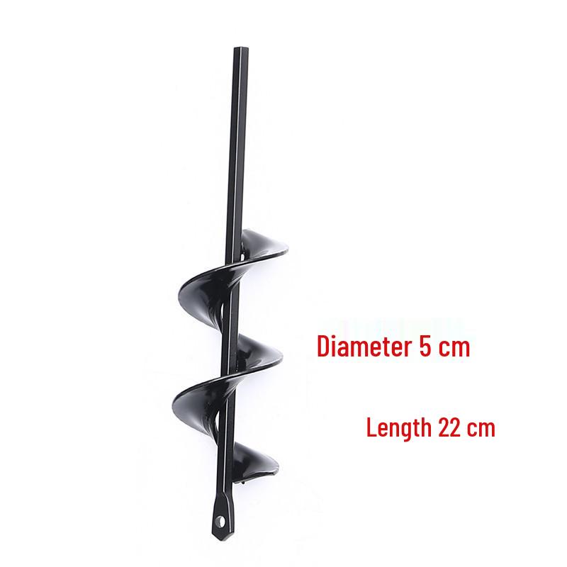 Electric Drill Bit Auger for Soil Loosening, Planting, and Digging Holes