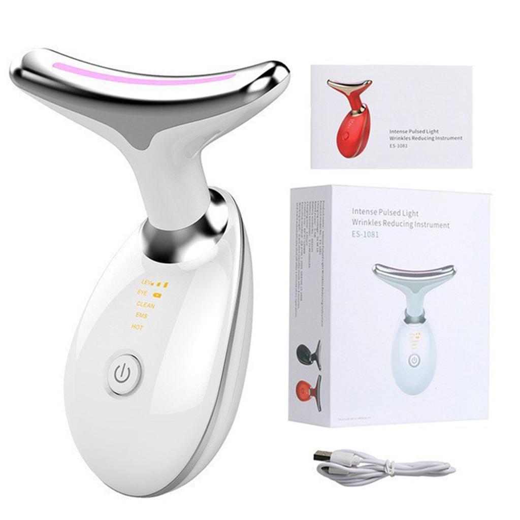 Microcurrent Beauty Device Neck and Face Lifting Massager Anti-ageing Neck Wrinkle Reducer Skin