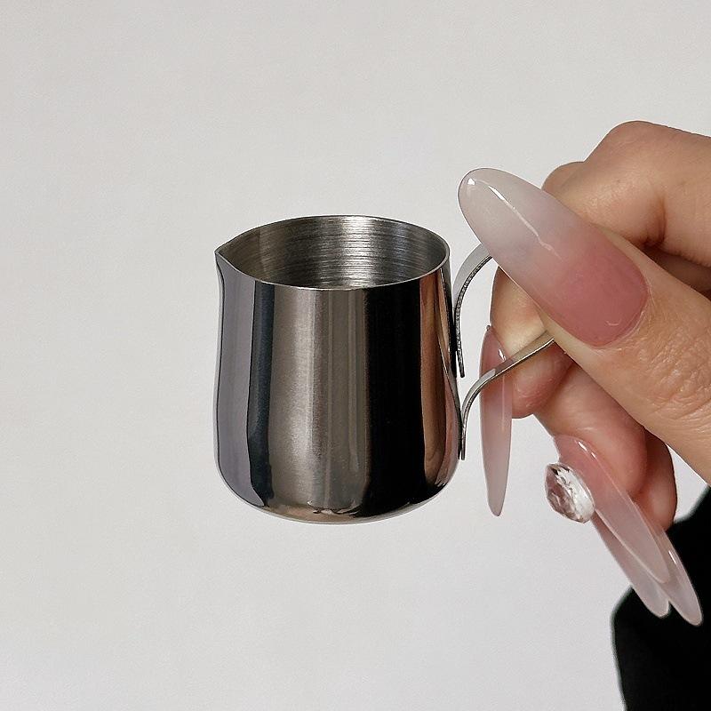 12.5/30Ml Mini Coffee Milk Frothing Jug Latte Art Milk Frother Pitcher Stainless Steel Measurement Jug Pot Coffee Accessorie