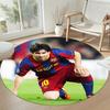 Messi Round Area Rug Perfect for Kitchen Foyer Dining Room Entryway Anti-slip Round Rug Decorate Offices Perfect Gift for Valentine’s Wedding Birthday