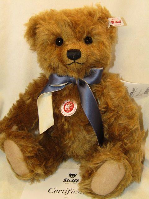Steiff Ограниченная Коллекция Коричневый Британское Издание "British 2026" Легкий Мохер