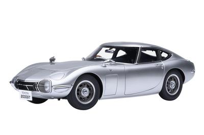 AUTOart Toyota 2000GT 1967 Готовая модель 79548 (Серебряный)