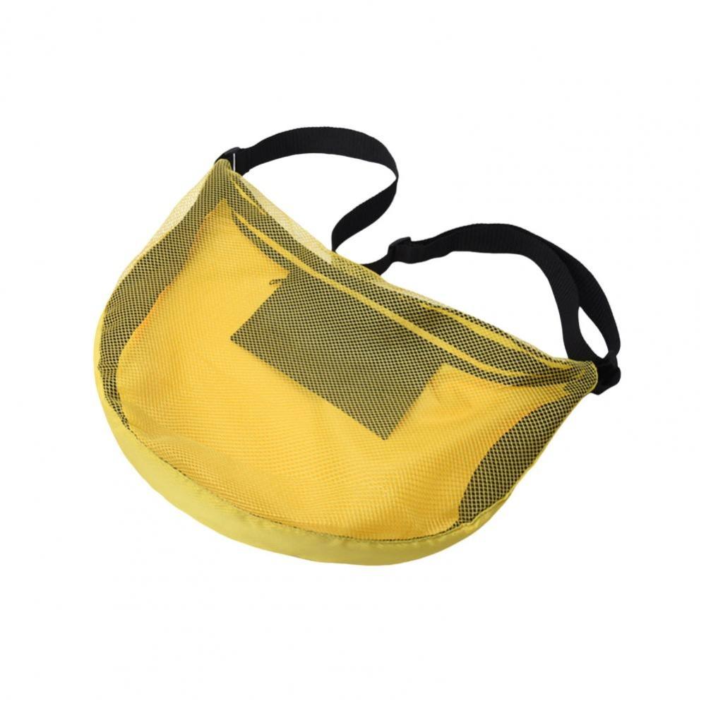 Adjustable Crossbody Ball Bag Single Shoulder Soccer Storage Case Basketball Mesh Bag  Team Work