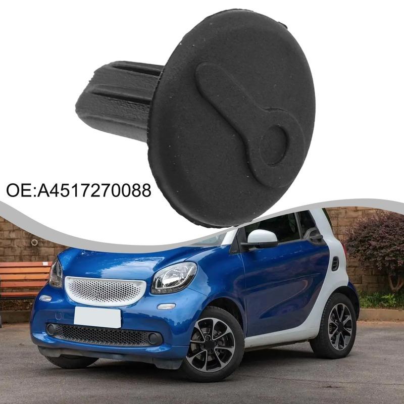 1pcs Car Door Key Slot Covers Driver Side Door Handle Lock Key Slot Covers Fit For Smart For Fortwo 451 07-15 Accessories