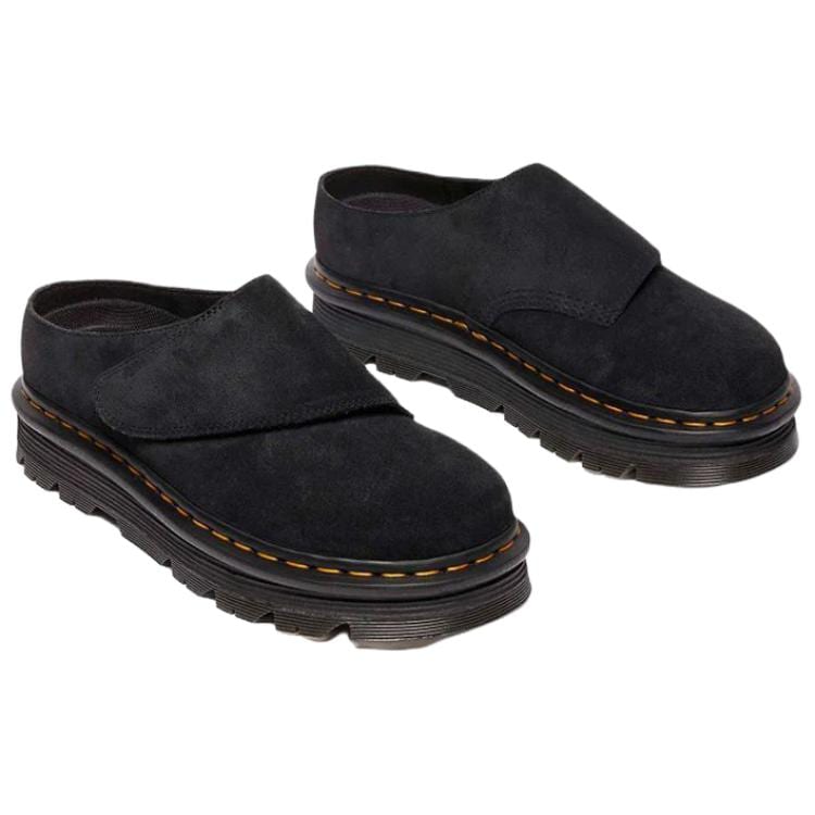 Dr.Martens Устойчивые к истиранию закрытые тапочки Унисекс Черные 41730001
